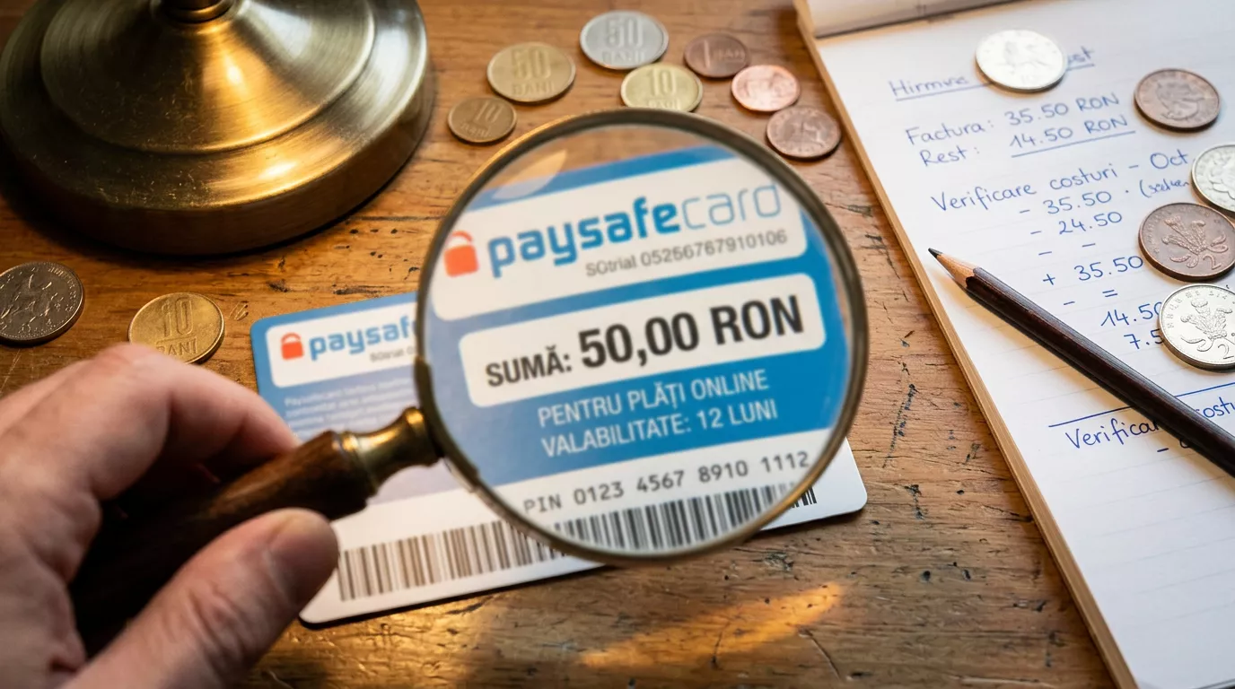 Toate comisioanele și costurile asociate utilizării Paysafecard la pariuri sportive în România